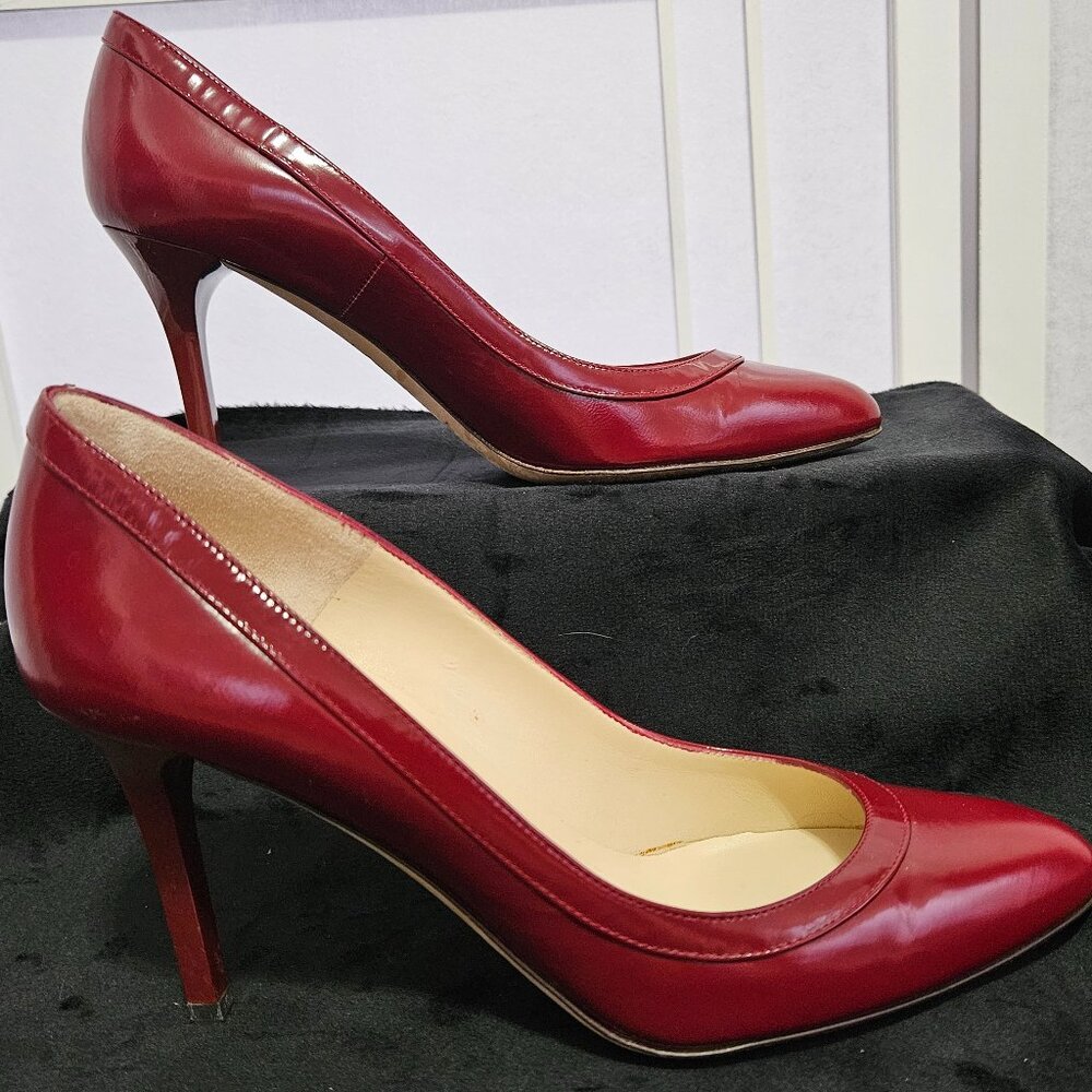 Jimmy Choo - Red Heels, Size 37 - EUC